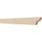 Ekena Millwork 2in. W x 4in. H x 36in. L Greensboro Woodgrain TimberThane Rafter Tail, Primed Tan RFTUR02X04X36GRNRCPR - alternate 1